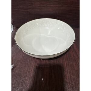 Vintage Noritake China Lorelei 7541 Ivory China 8” Round Serving Bowl Excellent